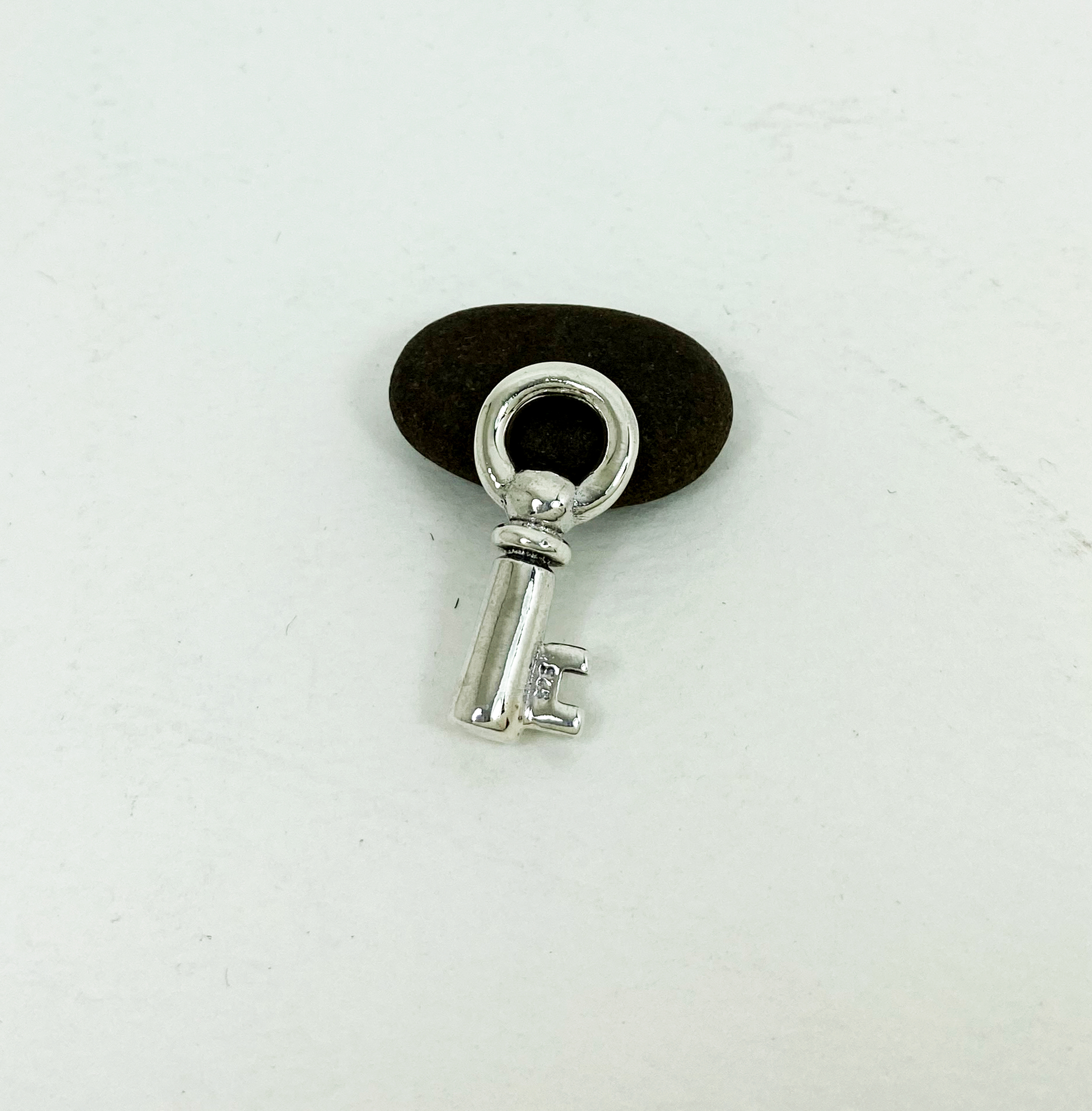 Handmade 3D Prison Key Pendant - 925 Sterling Silver Charm for Birthday Gifts - Image 5