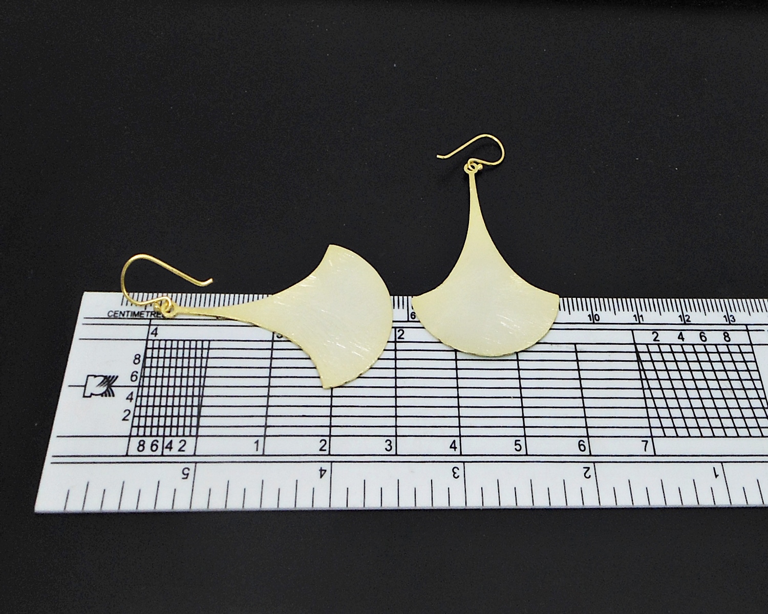 Handmade 925 Sterling Silver Sandy Textured Bell Flower Dangle Earrings – Symbolic Statement Jewelry - Image 5
