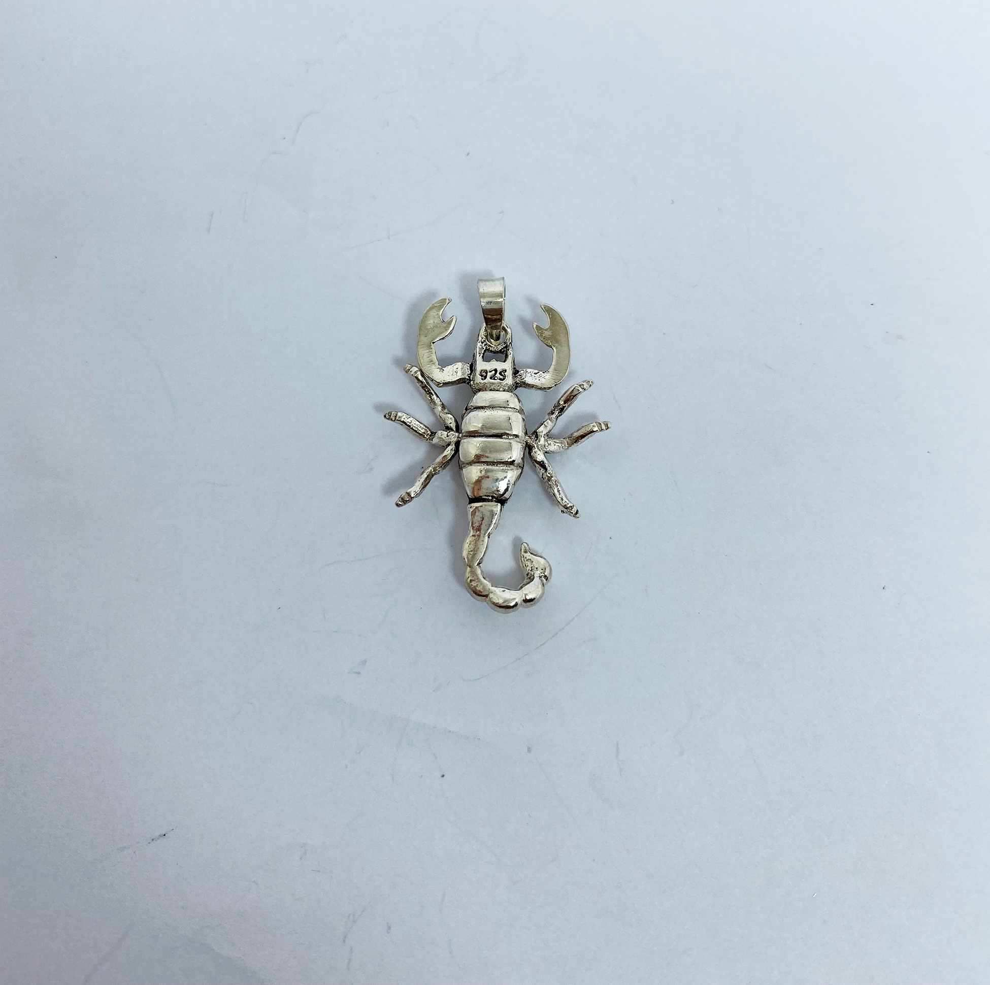 Handmade 925 Sterling Silver Movable Scorpion Pendant - Unisex Predator Jewelry - Image 6