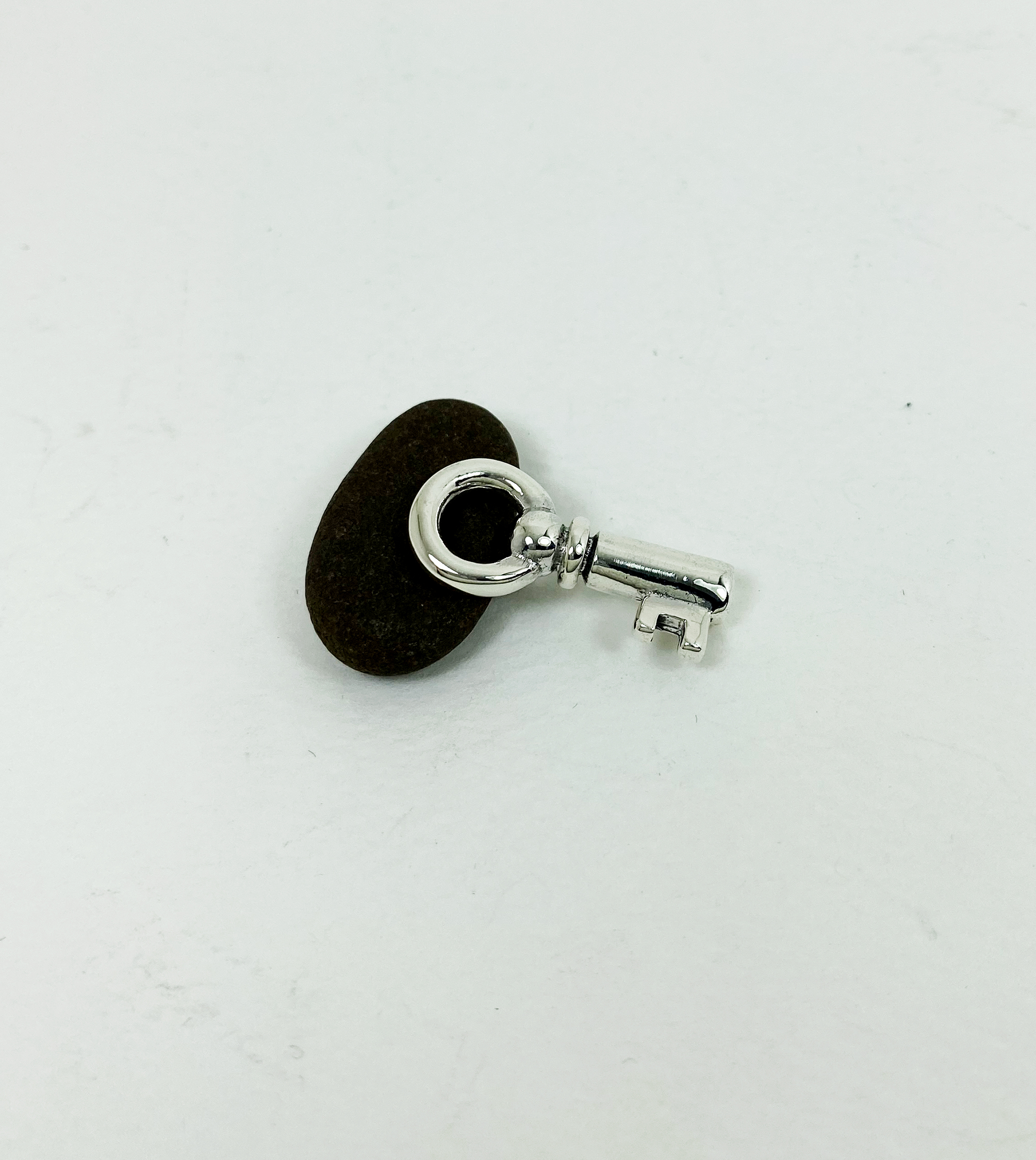 Handmade 3D Prison Key Pendant - 925 Sterling Silver Charm for Birthday Gifts - Image 9