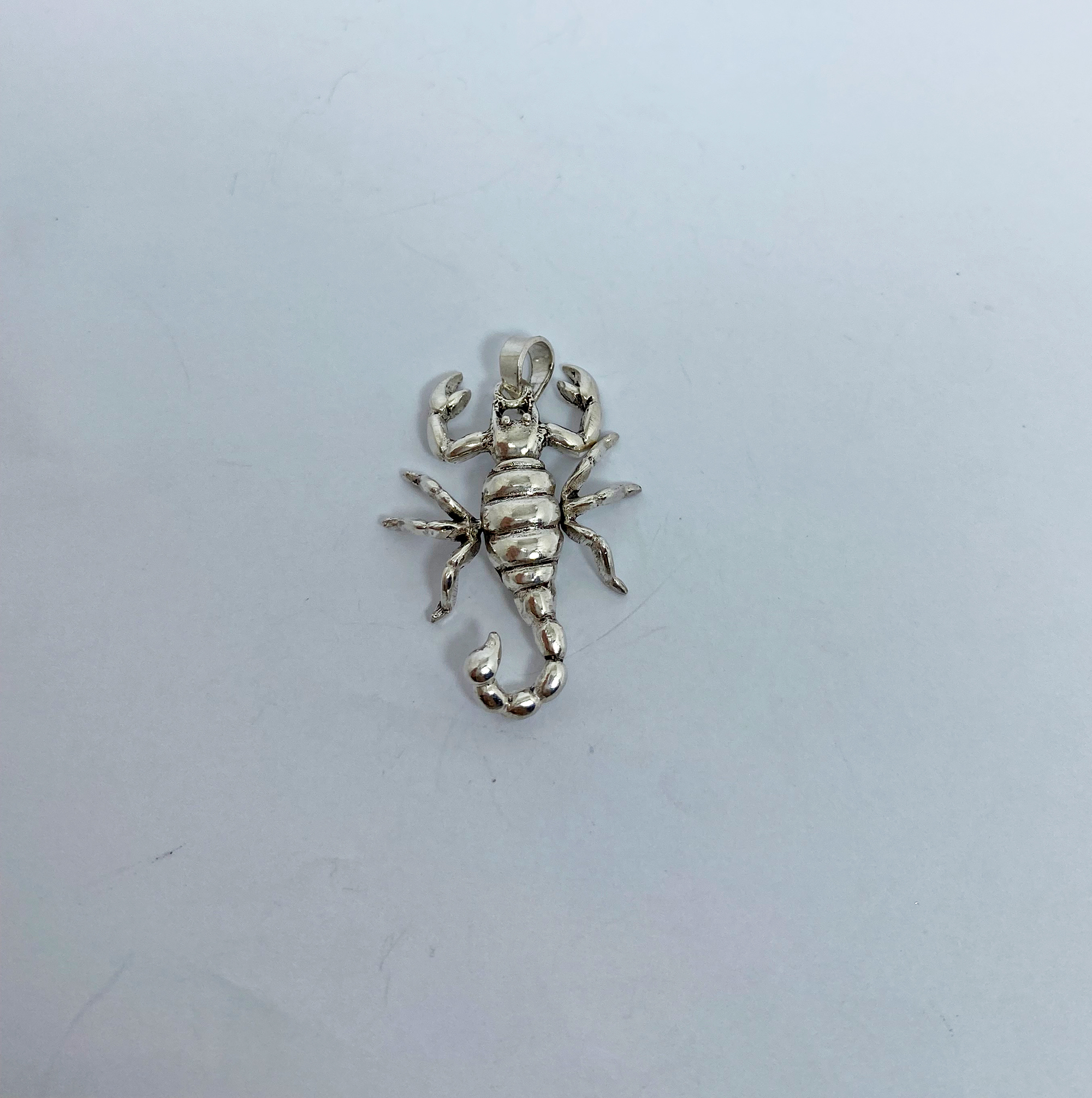 Handmade 925 Sterling Silver Movable Scorpion Pendant - Unisex Predator Jewelry - Image 7
