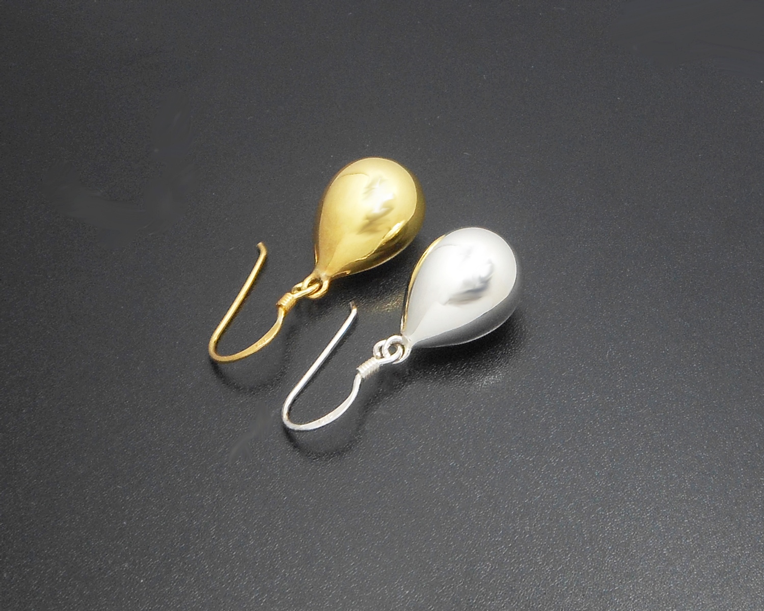 Handmade 925 Sterling Silver Puffy Teardrop Leverback Earrings – Minimalist Polished Drop Jewelry - Image 12