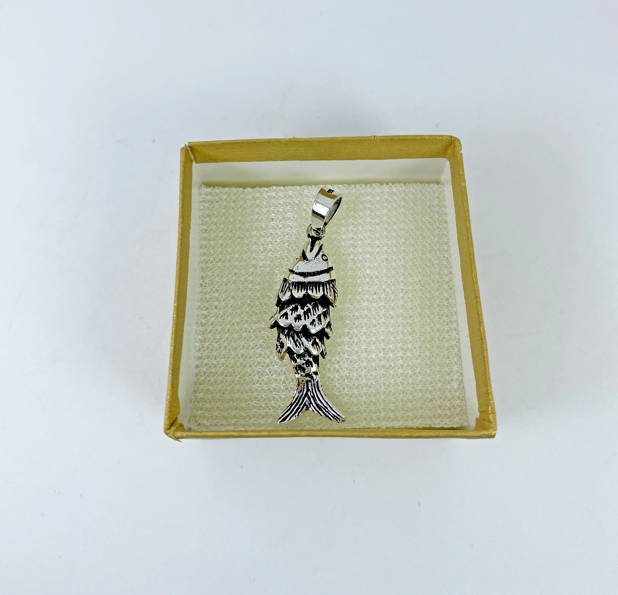 Handmade 3D Movable Fish Charm - 925 Sterling Silver Ocean Themed Jewelry - Image 14