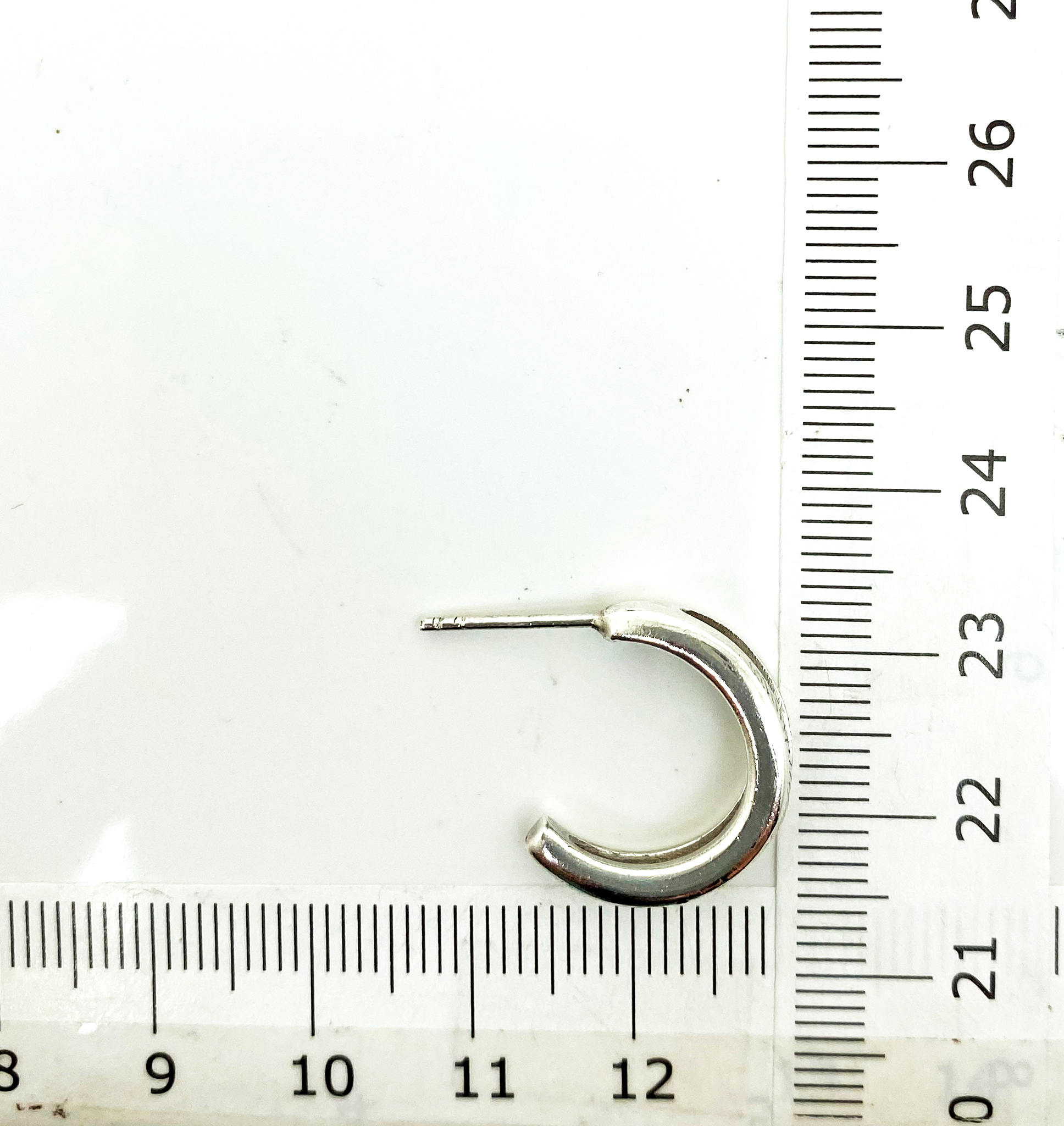 Minimalist 925 Sterling Silver Petal Hoop Earrings – Handmade Open Design Jewelry - Image 10