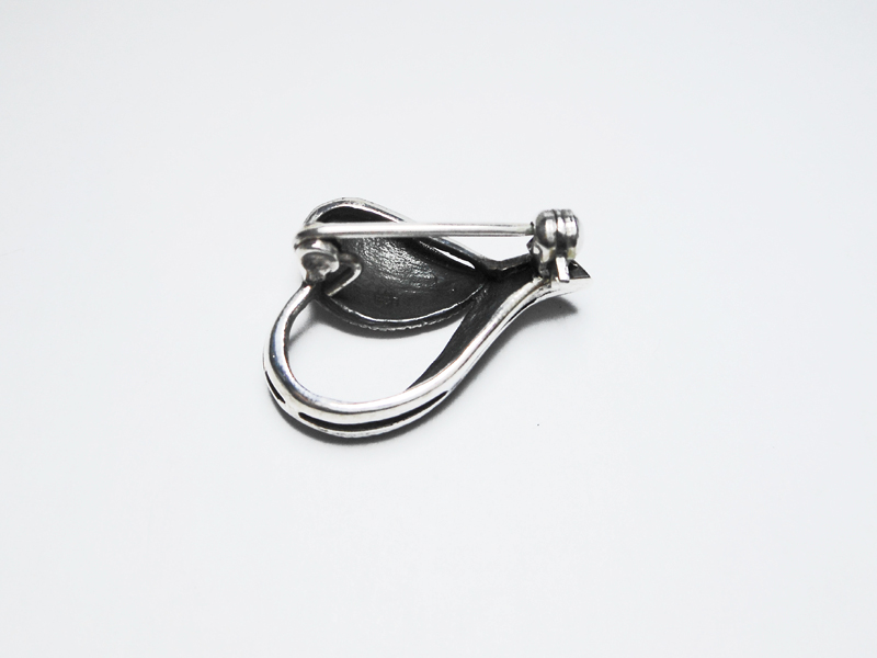 Sup Silver Marcarsite Heart Brooch 925 Sterling Silver, Handmade Valentine's Gifts For Her - Image 7