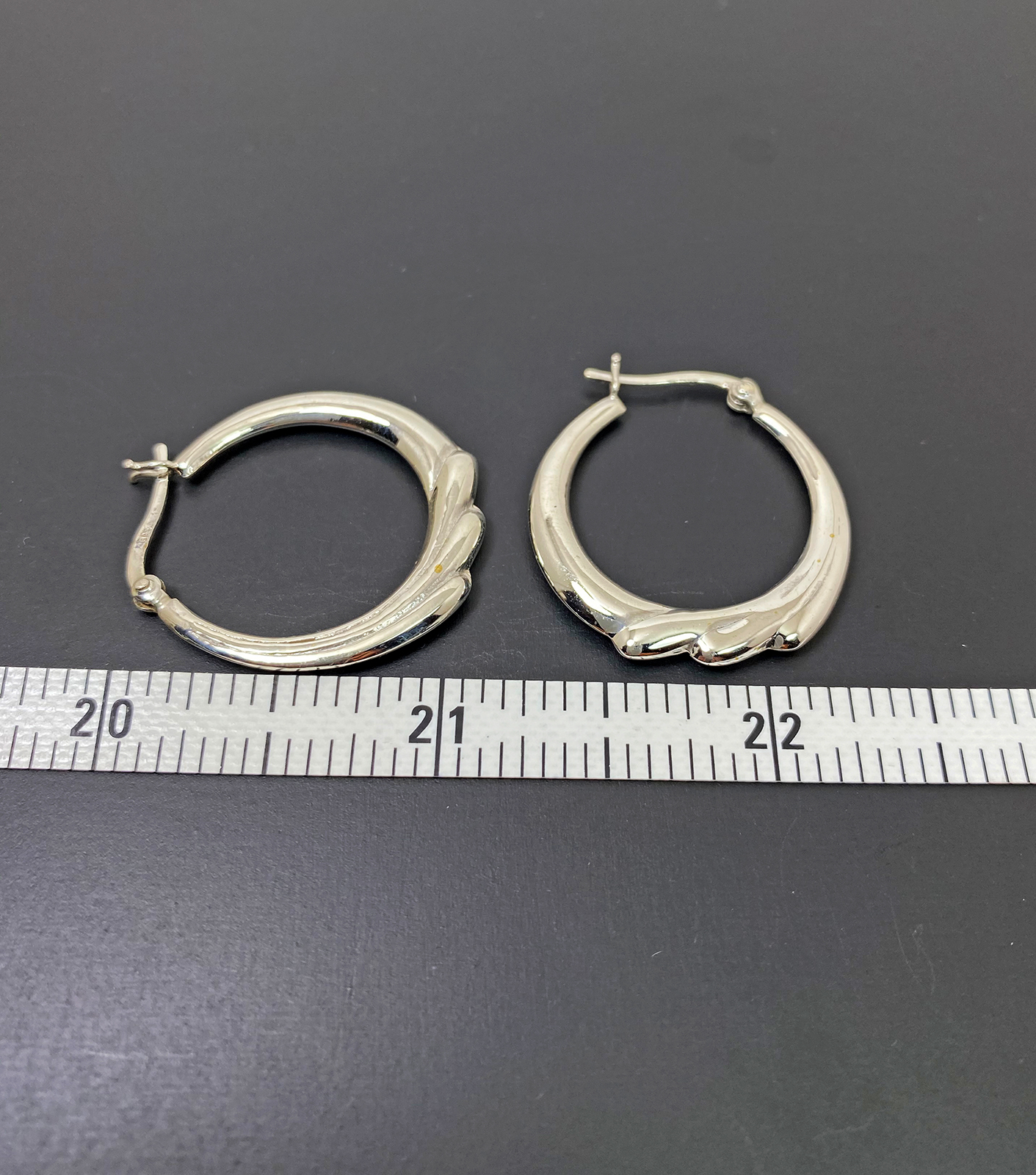 Handmade Puffy Flower Hoop Earrings – Lightweight 925 Sterling Silver Floral Jewelry - Image 11