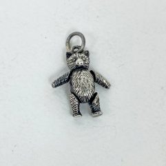 Sup Silver Movable Bear Pendant 925 Sterling Silver, Handmade Jewelry Gifts For Bear Lovers